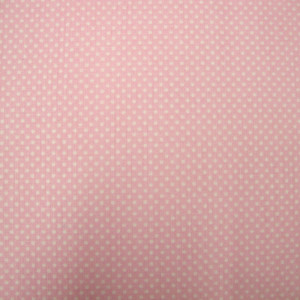 White Little Dots in Light Pink