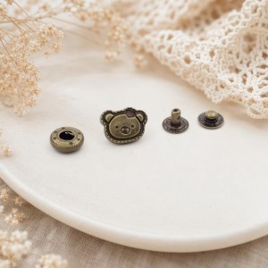 Botão Pressão urso 15mm