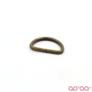 Meia Argola 15mm - Bronze