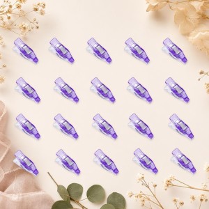 Mola ou Clip para Segurar Tecido Pequena Roxo de 7mm
