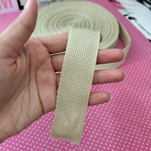 Precinta Poliester 3cm Creme