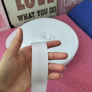 Precinta Poliester 3cm Branco