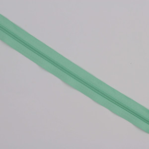Fecho Zip 6 mm a metro – verde agua
