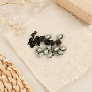Botão Rapido ou Rebite Perola 10mm – Bronze