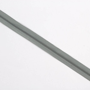 Fecho Zip 4 mm - cinzento claro