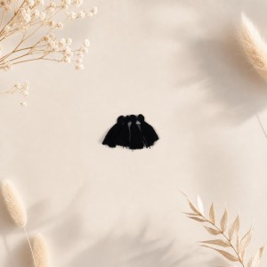 Borla Preto 3cm