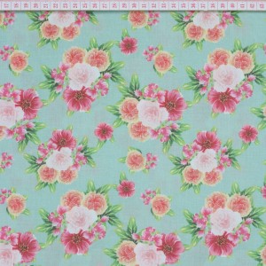Flowers in Mint - Outlet