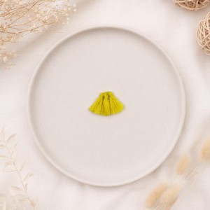 Borla Amarelo 3cm