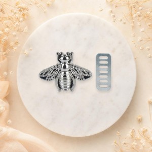 Aplicação Abelha – Prata 19mm