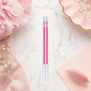 Recarga de caneta apagável a calor, ferro - Rosa