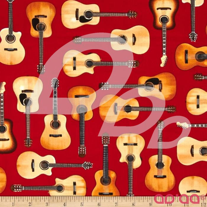 Kaufman In Tune Acoustic Guitars Red